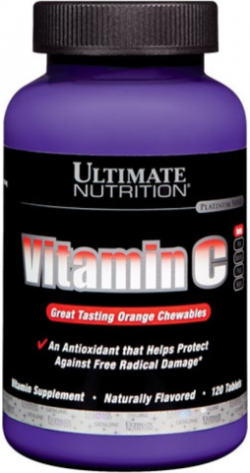 Vitamin C (жевательные таблетки) от Ultimate nutrition 120 таб