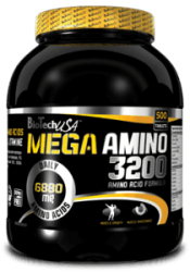 Mega Amino 3200 500 таб від BioTech