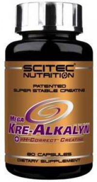 Mega Kre-Alkalyn от Scitec Nutrition 120 капсул