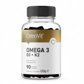Omega 3 D3+K2 (90 кап) від OstroVit